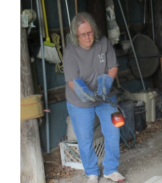 Sherri Hanna Raku Firing