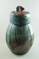 Raku Fired Urn